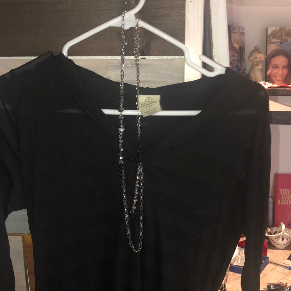 Fashion Jewelry Long 2 layered Necklace